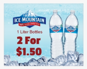 Ice Mountain 100% Natural Spring Water - 12 Pack, 12