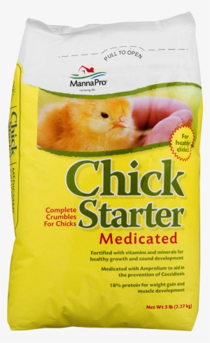 Manna Pro Chick Starter Crumbles Medicated 5 Lb