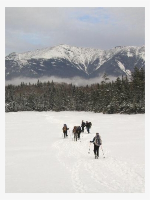 Lafayette As Seen From Lonesome Lake - Snow