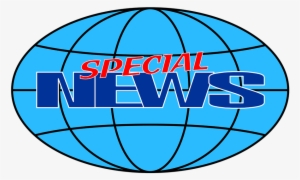 Vector, News, Coverage, Globe, World, Special, Blue - Vector Graphics
