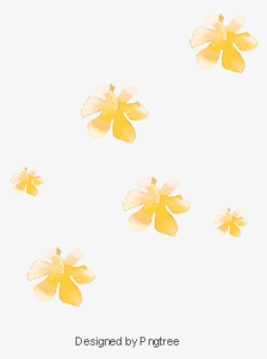 Yellow Flower,small Yellow Flowers, Flower Vector, - Flower