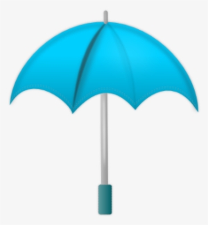 Useful For Developer Light Blue Umbrella Clipart Bese64 - Blue Umbrella Clip Art