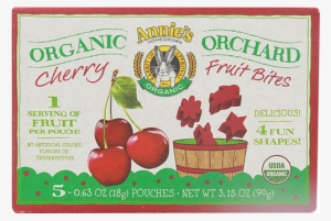 Annie's Homegrown Organic Cherry Fruit Bites - Annie's Organic Orchard Fruit Bites, Cherry - 5 Count,