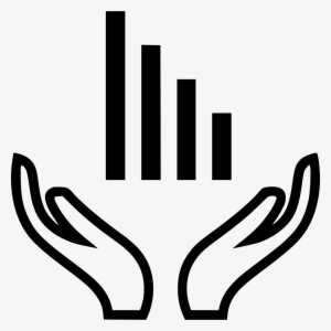 Hands Bars Analyze Report Open Comments - Hands With Gears Icon