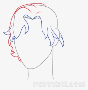 Clipart Royalty Free Library Boys Drawing Wavy Hair - Sketch