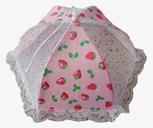 Mosquito Net Food Cover Tent Strawberry - Umbrella