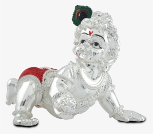 4 - Pure Silver Laddu Gopal