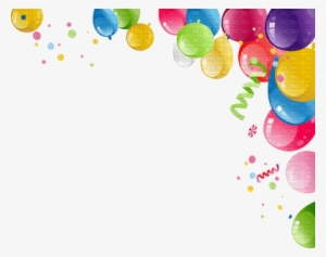 Balloons Border - Rođendanske Pozivnice Pozivnice Za Rođendan