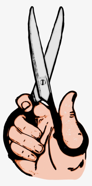 This Free Icons Png Design Of Scissors And Hand