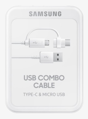 Samsung Ep-dg930dwegww Microusb/type C - Samsung Usb Combo Cable