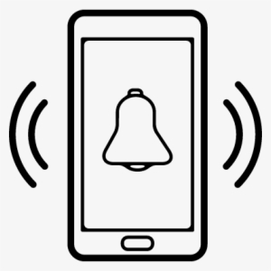 Phone Alarm Bell Ringing Symbol Vector - Phone Alarm Png