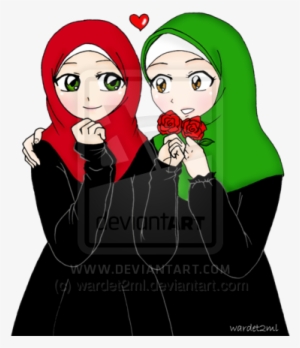 I Love You My Friend By ~wardet2ml On Deviantart - Islamic Anime Friends