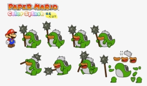 Prelude To The Recolored Paper Tale - Clubba Sprites