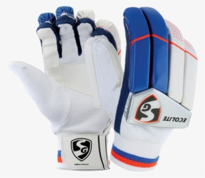 Sale Sg Cricket Batting Gloves Ecolite Front Image - Sg Ecolite Batting Gloves