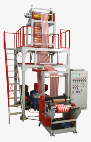 Double Color Strip Film Blowing Machine - Shelf