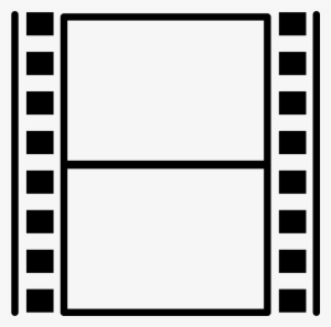 Film Strip Couple Of Photograms Comments - Plantilla Rollo De Pelicula