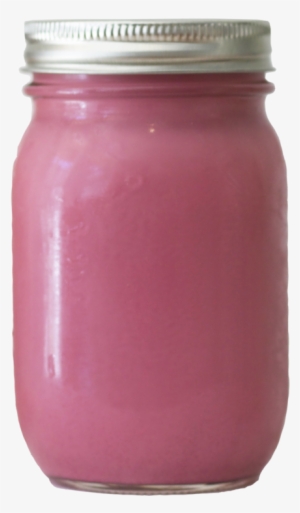 Isolated Mason Jar Red - Red