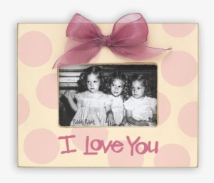 I Love You Rose - Chevron Rose Picture Frame