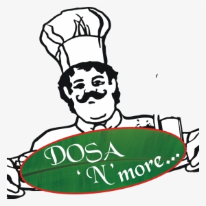 Dosa N More - Dosa Line Art