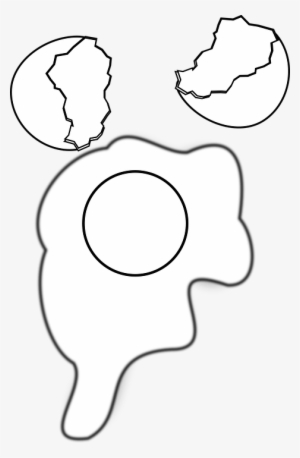 Eggshell, Egg Yolk, Egg White, Broken Egg, Cracked - Clip Art