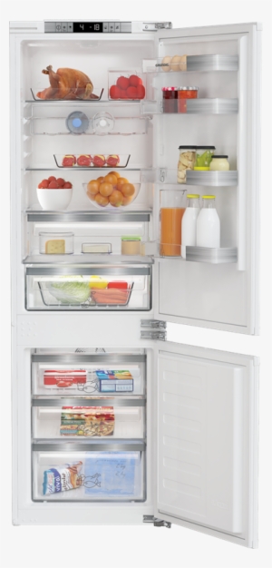 This Generously Sized Fridge Freezer Provides Ample - Grundig Gkgi 25722