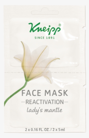 Lady's Mantle Face Mask - Kneipp Naturkosmetik Regeneration Face Mask, 2x5ml