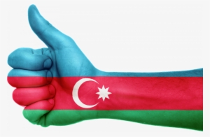 Azerbaijani Flag Interpretation - Flag Wave Azerbaijan Png