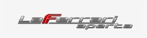 Futuristic And Extreme Limited Edition Special Series - Logo La Ferrari Aperta
