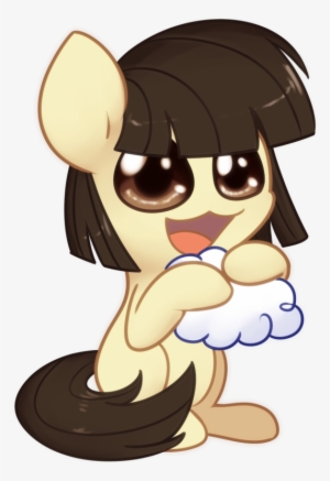 Solar-slash, Chibi, Cloud, Cute, Female, Mare, Pegasus, - Drawing