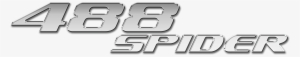 Powerful, Sporty Allure, Dynamic & Exceptional - Ferrari 488 Spider Logo