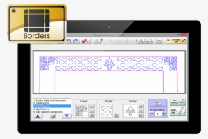 Easy Border Design - Quilting