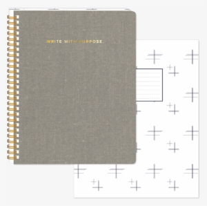 Spiral Notebook, Gray