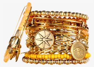 Alex And Ani Mixed Charm Bangles - Bling-bling