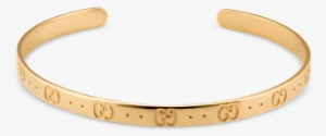 Gucci Icon Bracelet - Gucci Icon 18ct Rose Gold Bangle