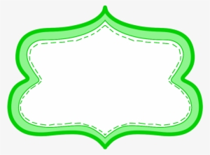 Cute Green Frame Png Download - Love
