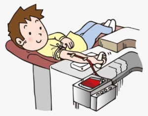 To Ensure The Safety Of Blood Donation For Both Donors - Blood Donation In Cartoon