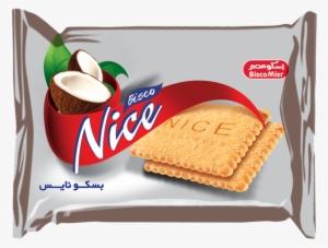 Plain Coconut Biscuits Sprinkled With Sugar - بسكويت نايس