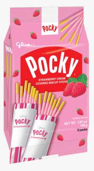 Pocky Strawberry Family Pack - Glico Pocky Biscuit Sticks