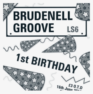 Brudenell Groove's 1st Birthday - Portobello Road Sign