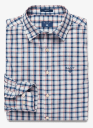 Indigo Check Reg Town Casual Shirt - Shirt