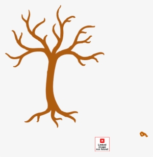 Tree No Leaves Clip Art At Clker - Tronco De Arbol Dibujo