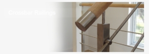 Stainless Steel Crossbar Railings - Crossbar Stainless Steel Railing