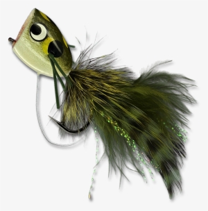 Rubberleg Largemouth Poppers - Keychain