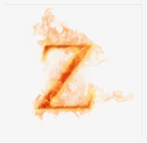 Free Photo Editing Effects - Fire Letter Z Png