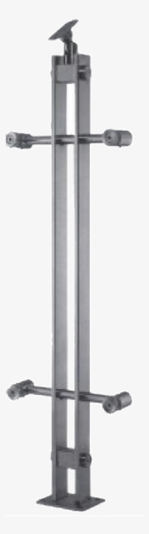 Godrej Glass Hardware Ss Railing Steel With Glass Balustrade - Glass Holder Railings