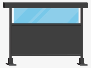 Split Glass & Panel - Flat Panel Display