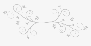 White Floral Design Png