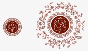 Design For A New Innovative Wedding Invitation Card - Circle