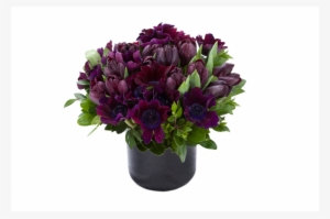 0014 Purple Round - Bouquet