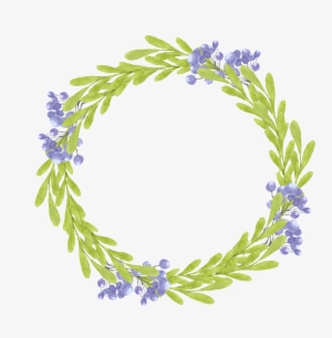 Wedding Card Decoration Wreath Png Free Buckle - Illustration